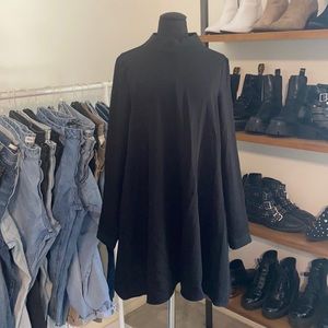 Zara Black Long Sleeve Dress